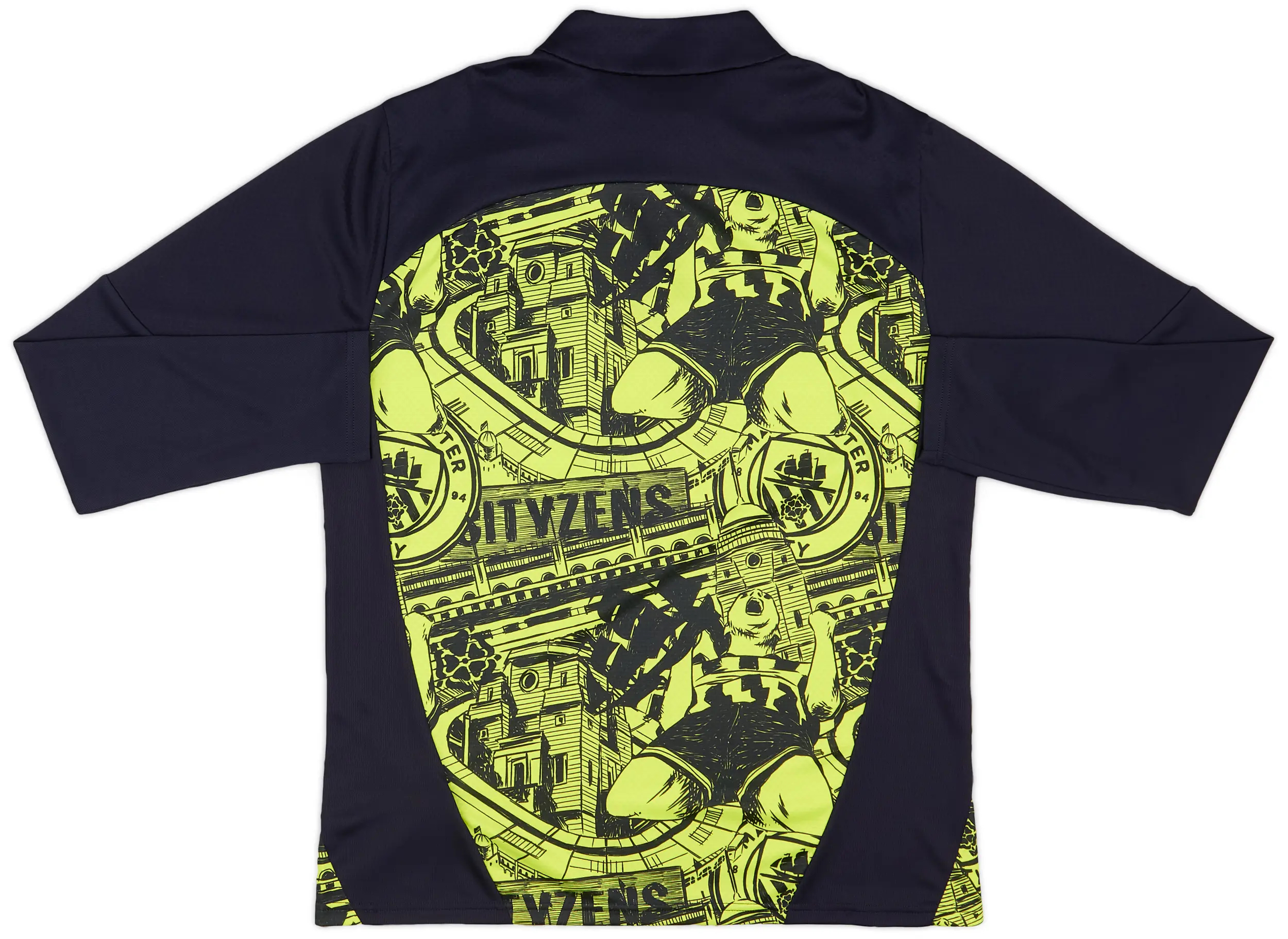 2024-25 Manchester City Puma 1/4 Zip Pre-Match Top