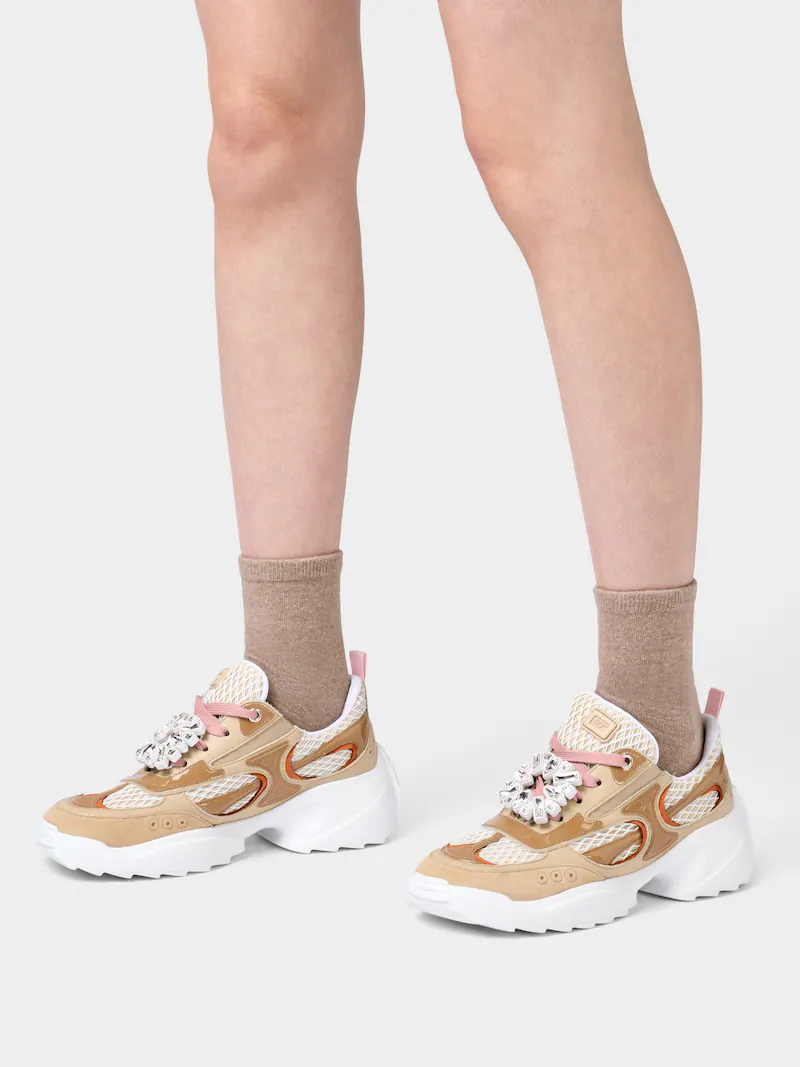 限時優惠‼️新色🆕訂貨📮RV Viv’ on the run 小鑽扣sneaker  Size 35.5-39