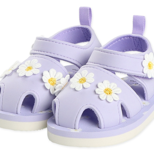 🇯🇵預訂 日本直送🇯🇵雛菊圖案淺紫色EVA涼鞋