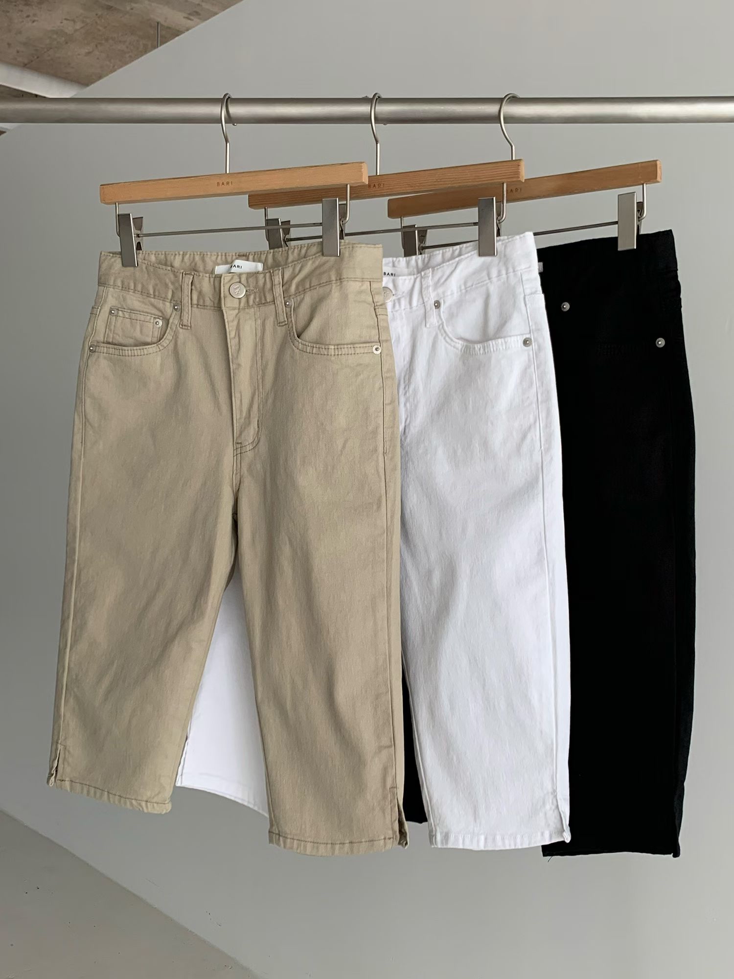 Slim cut  3 骨褲