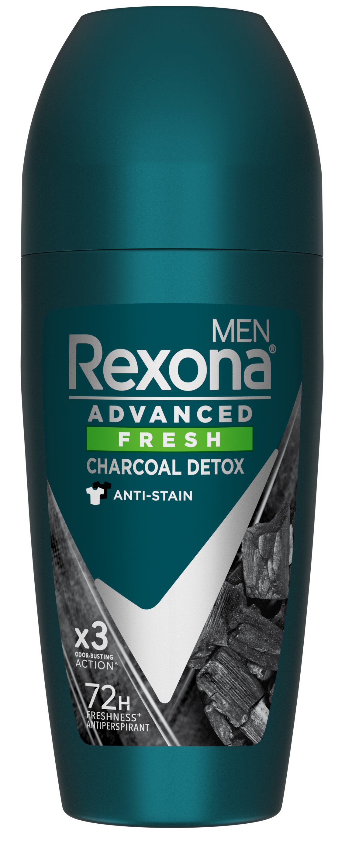 Rexona Men Roll on Deodorant 45ml/50ml Charcoal Detox