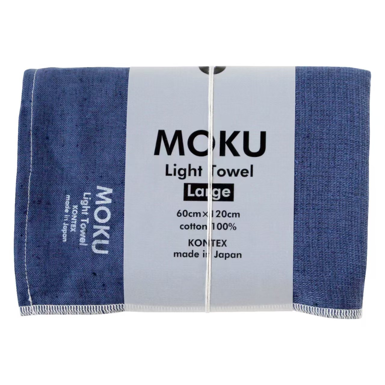 日本製 Moku 純棉輕薄吸水速乾浴巾 (60 x 120cm) ｜旅行運動必備