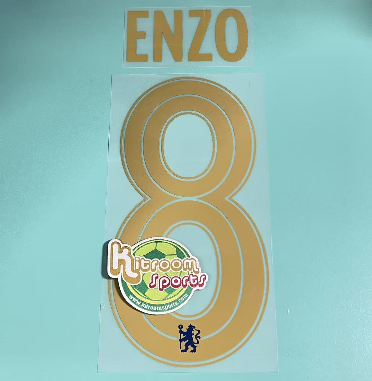 2023-24 Chelsea Home UCL Nameset #8 ENZO