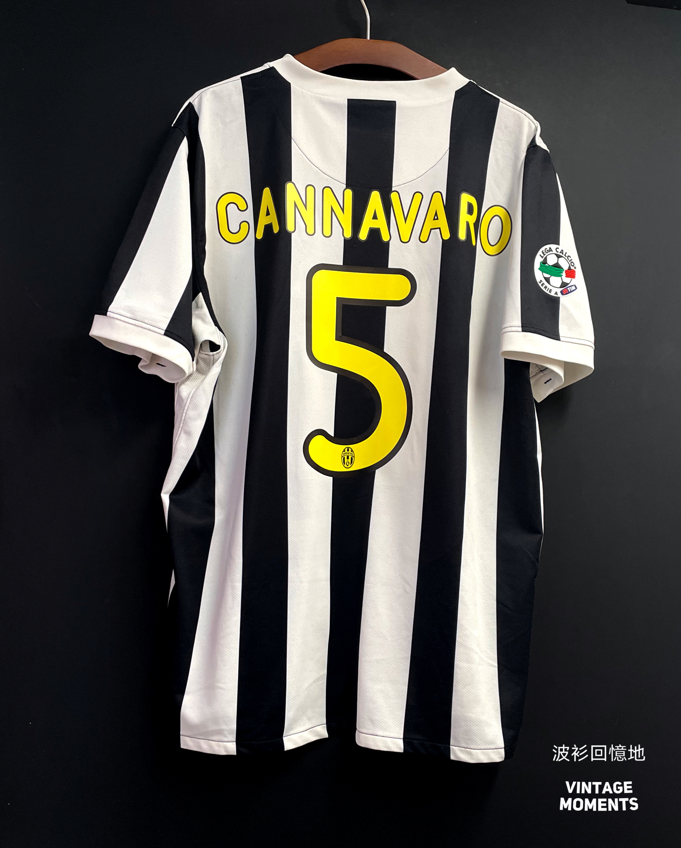 祖雲達斯09/10主場 簡華拿路 JUVENTUS HOME SHIRT CANNAVARO 