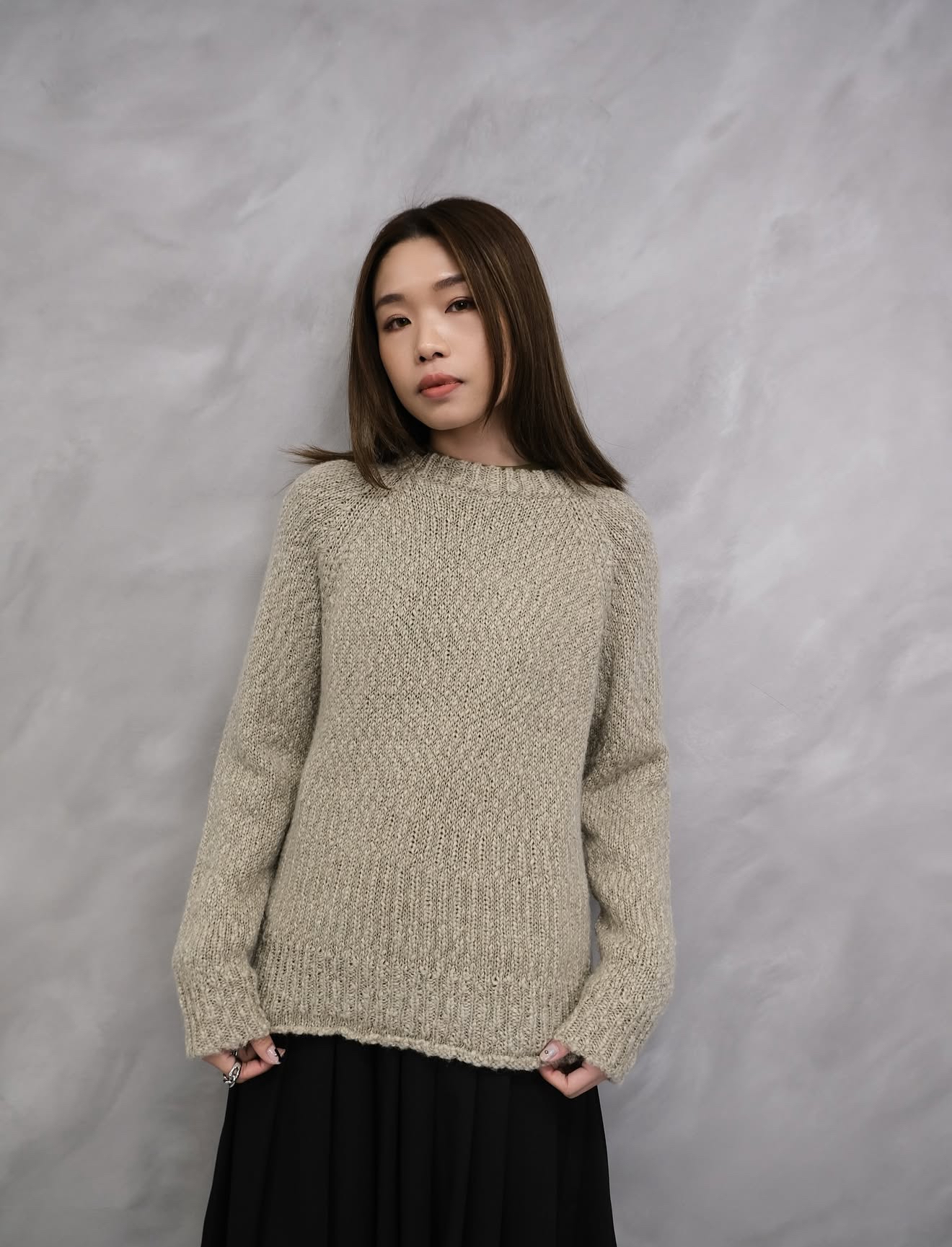 Basic knit top #top89