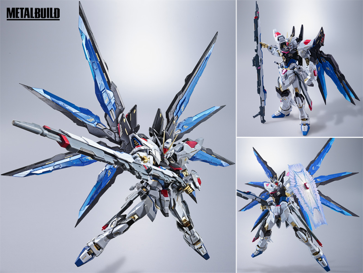 (預訂訂金 $1000) (總價 $2280) Bandai METAL BUILD Gundam SEED DESTINY 突擊自由高達 Strike Freedom Gundam (Revival Ver.) (行版)