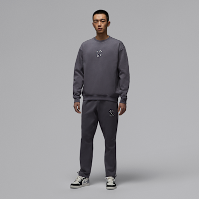 🌙⚽ **暗夜型格登場！ Nike Jordan x PSG "Night Edition" 聯名Hoop Fleece 圓領運動衛衣 IF3802