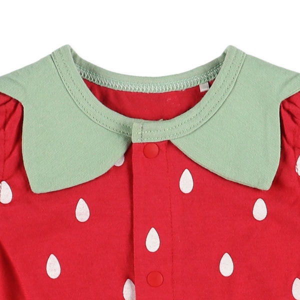 🆕【⭐訂購⭐】🌀 🇯🇵 日本直送🇯🇵 可愛草莓🍓/西瓜🍉造型 無袖連身衣🌀 [ELDA-0118][260422]