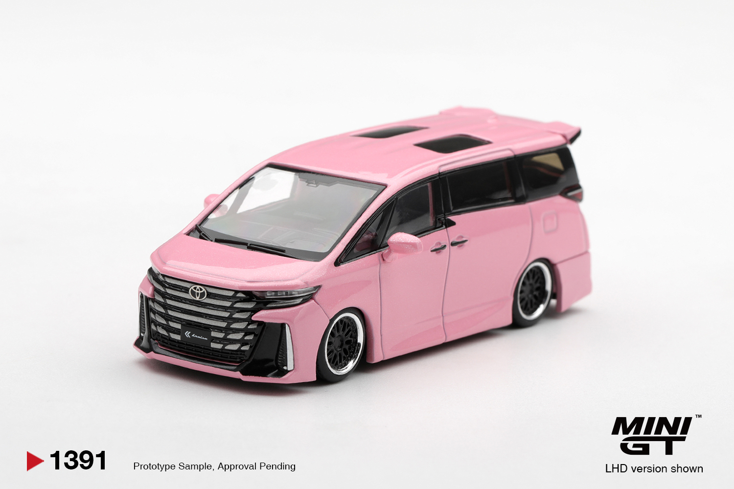 Pre Order MINI GT 1391 Toyota Vellfire 40 KUHL Metallic Pink｜ MINIGT 預訂優惠價: HK$89