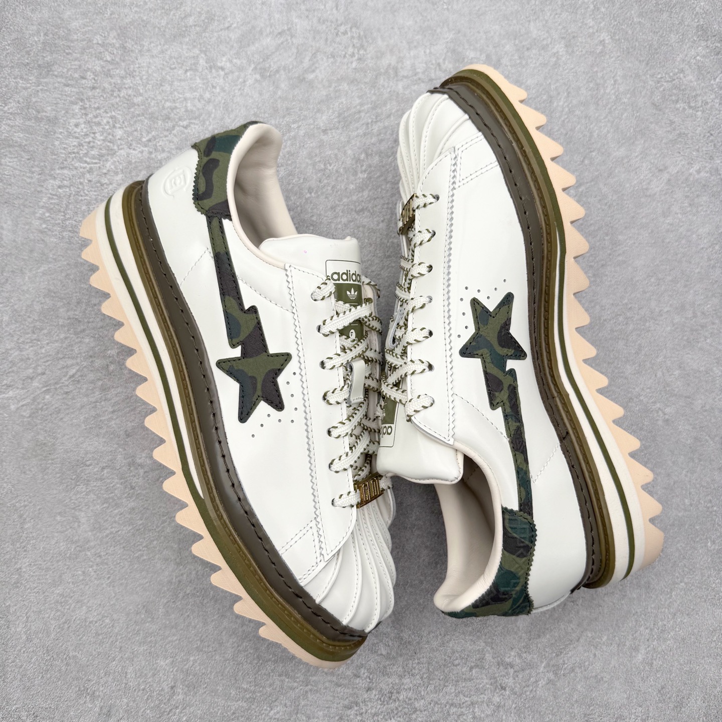 adidas SuperstarCLOT by Edison Chen x Bape Off White KJ1473 