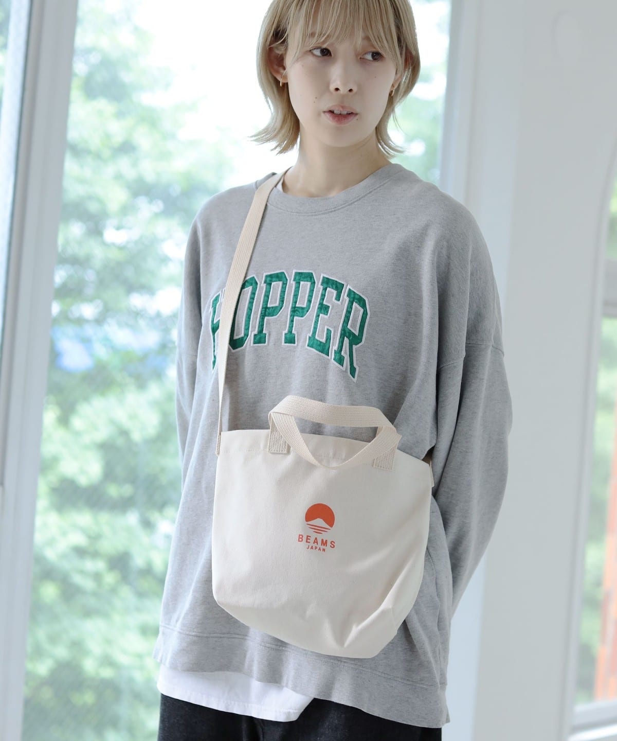 日本製BEAMS JAPAN 2way袋