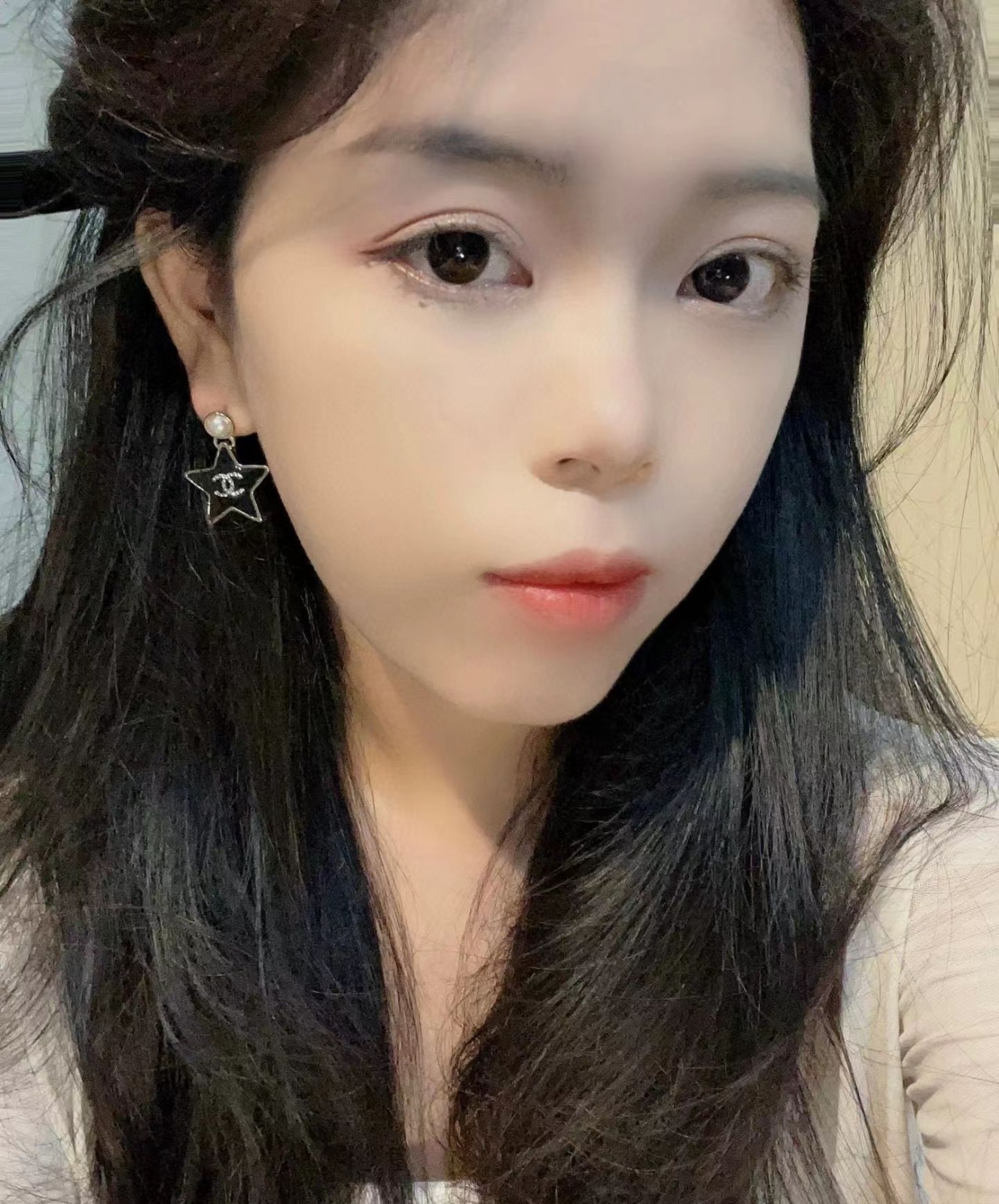 【原單】CHANEL 五角星珍珠耳環 - 禮盒裝