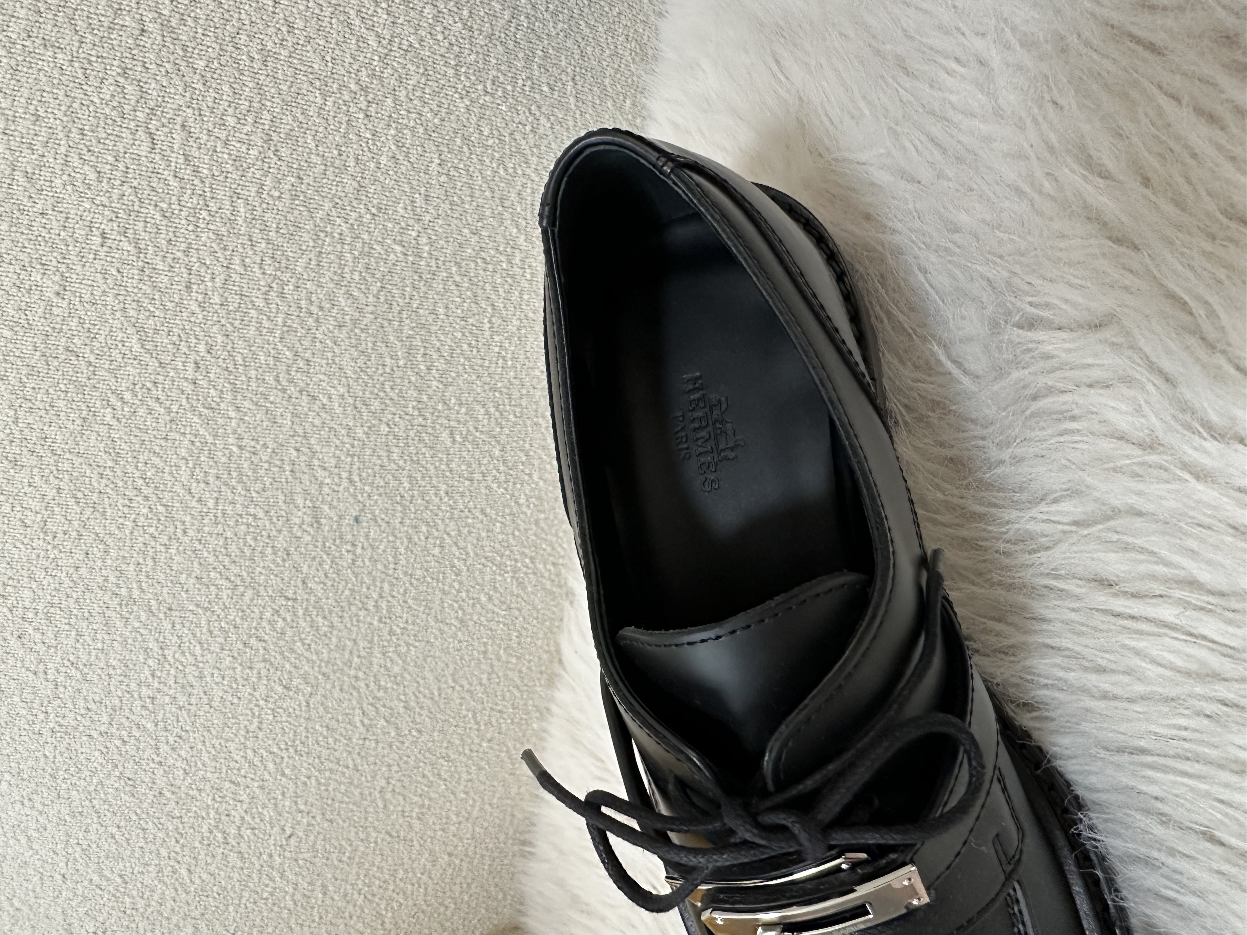 Unused Item Hermès First Derby shoes / Product Code: 26022132