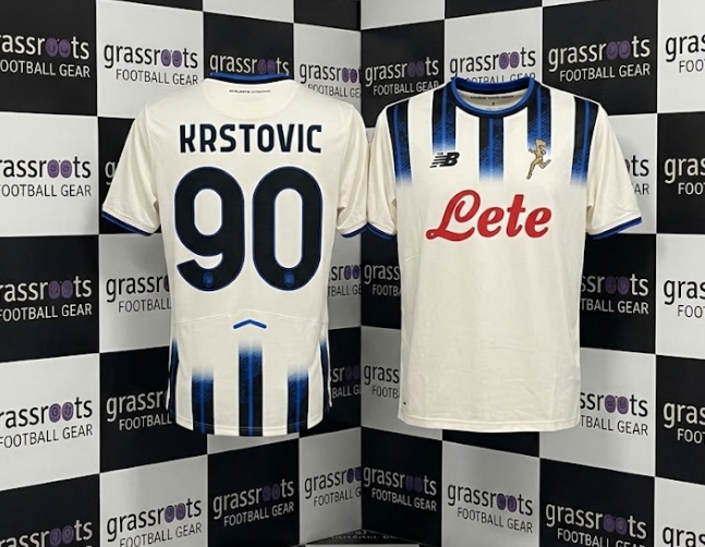 <意甲快閃特價預訂> 斷碼 25/26  阿特蘭大 客 KRSTOVIC Size L 意甲Fullset