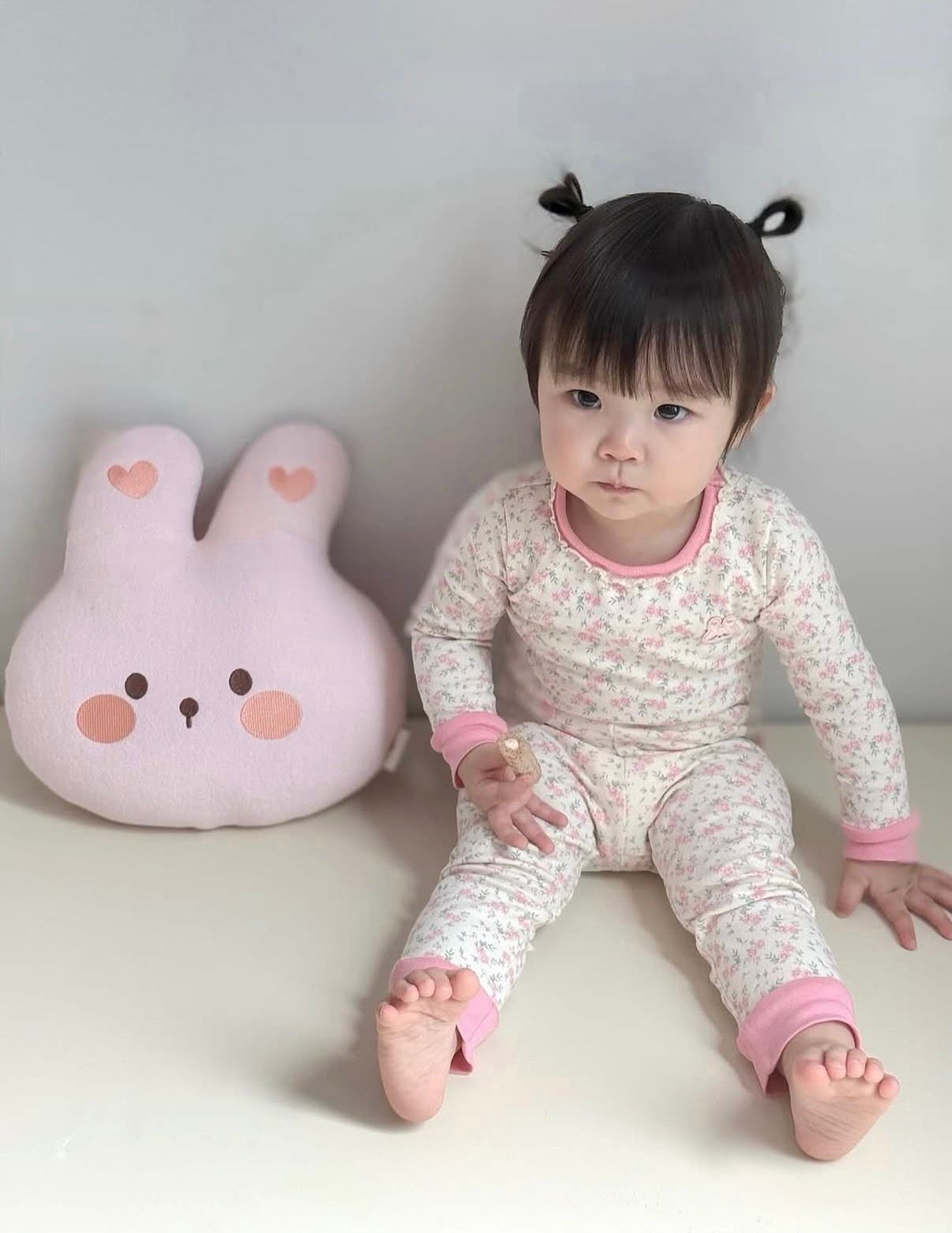 DTD夢幻花物語系列🌸-蕾絲領圈居家上下套裝 90/100/110