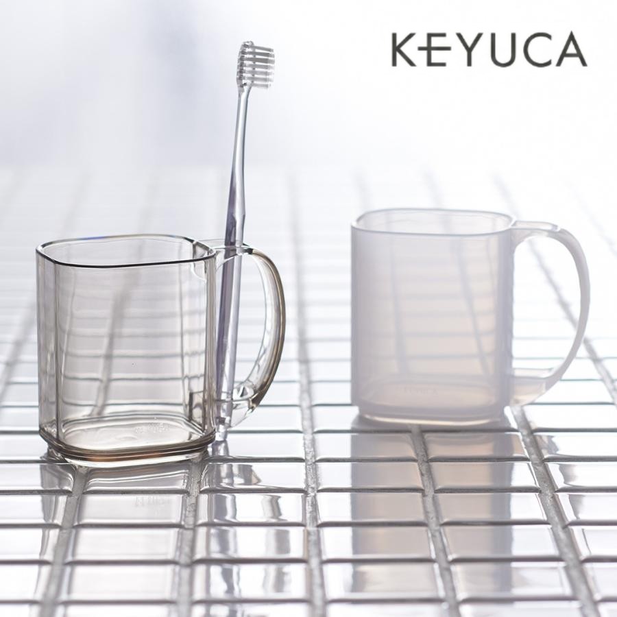【現貨】🔥🔥【日本直送《KEYUCA》二合一牙刷架漱口杯】