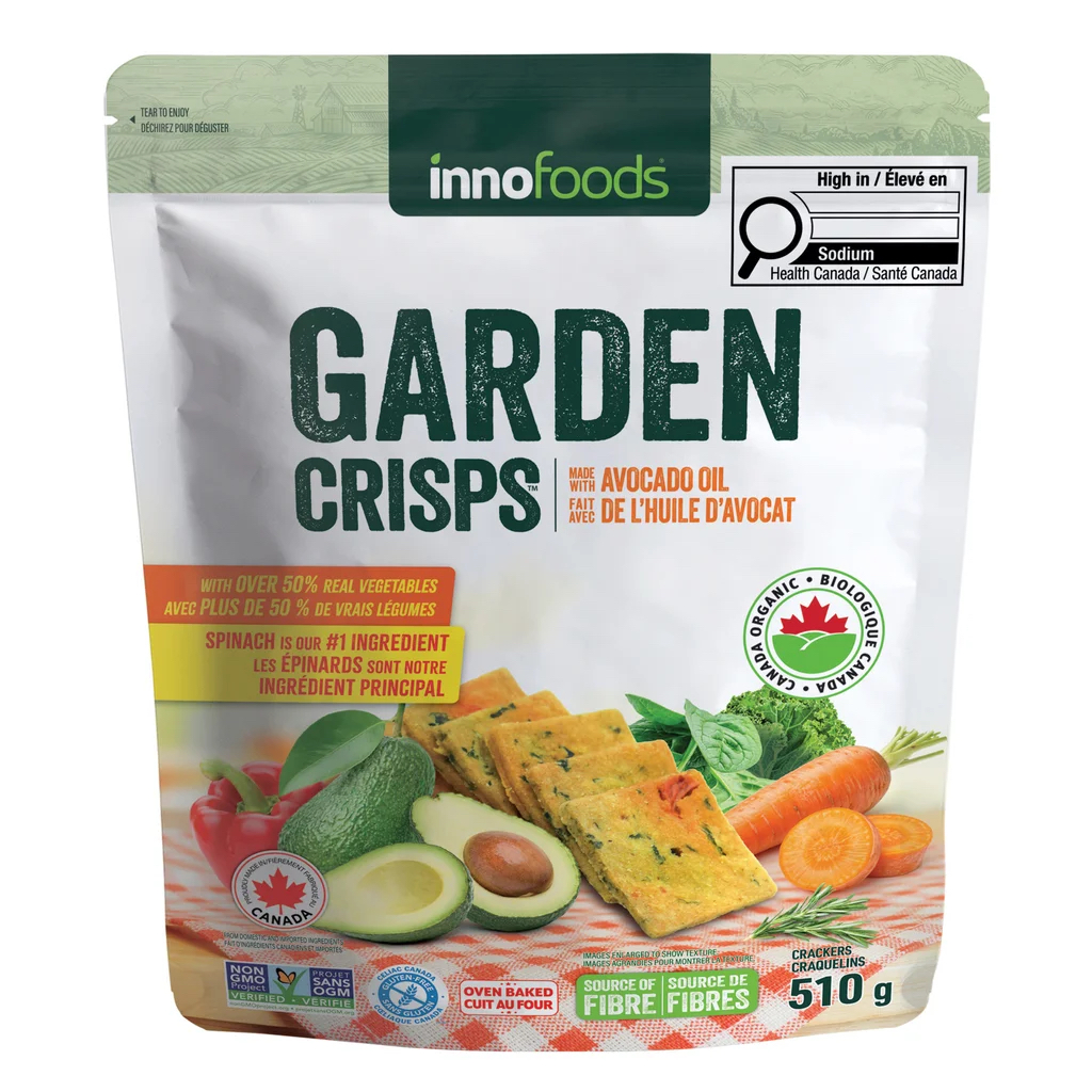 加拿大直送 Innofoods Garden Crisps*