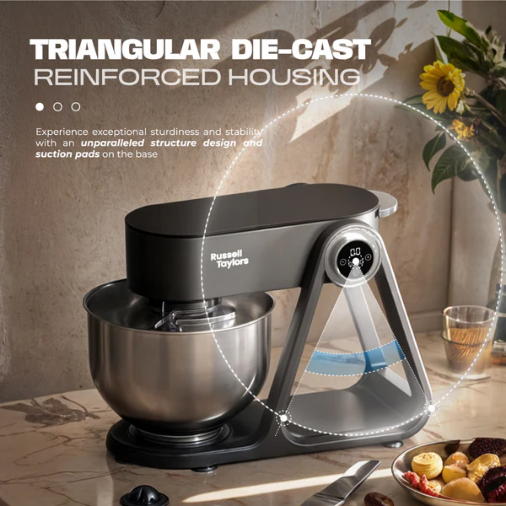 Russell Taylors 5L Professional Stand Mixer (S4)