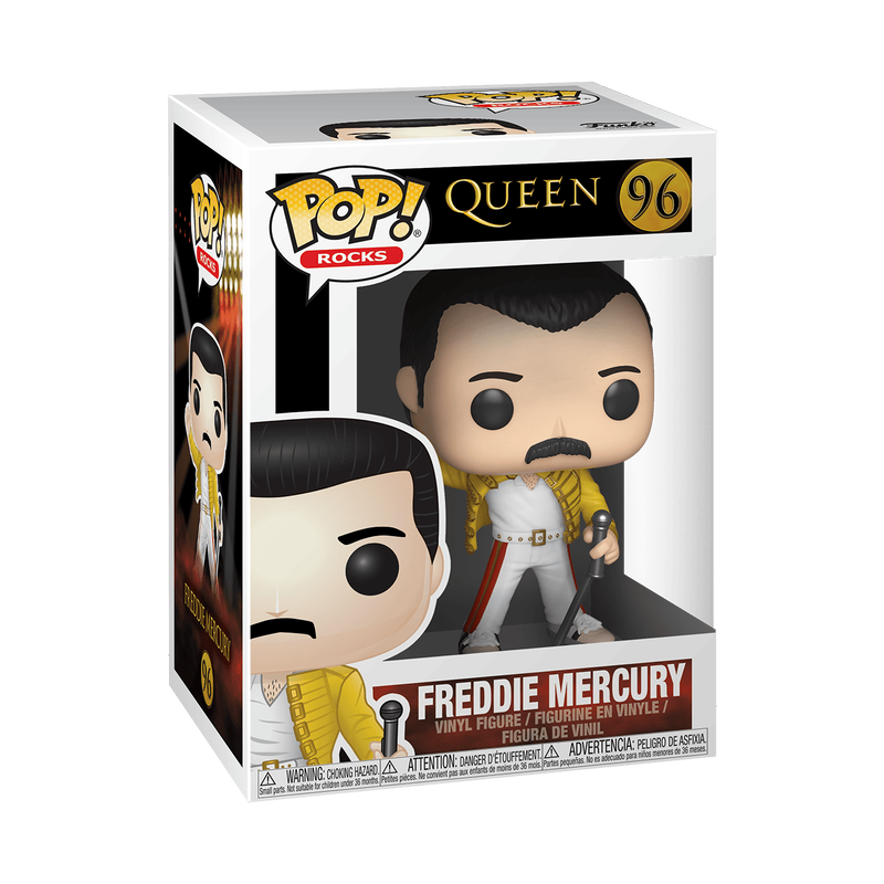 📦訂購 美國代購 Funko POP! QUEEN Freddie Mercury Wembley 1986 Figure 模型