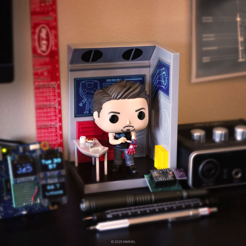 📦訂購 美國代購 Funko POP! Marvel Nooks Tony Stark in his Workshop Figure 模型