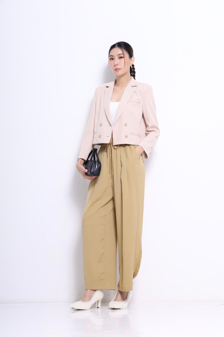 塑胶头长裤 1589