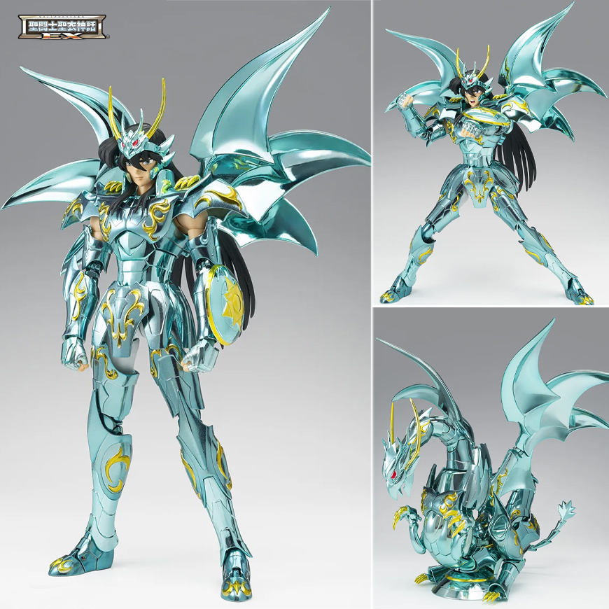 (預訂訂金 $600) (總價 $1425) Bandai 聖闘士聖衣神話EX 天龍座 紫龍 (神聖衣) (行版) Saint Cloth Myth EX Dragon Shiryu (God Cloth) 