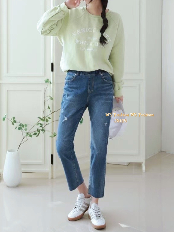 J6015 韓國🇰🇷全橡筋腰小BF牛