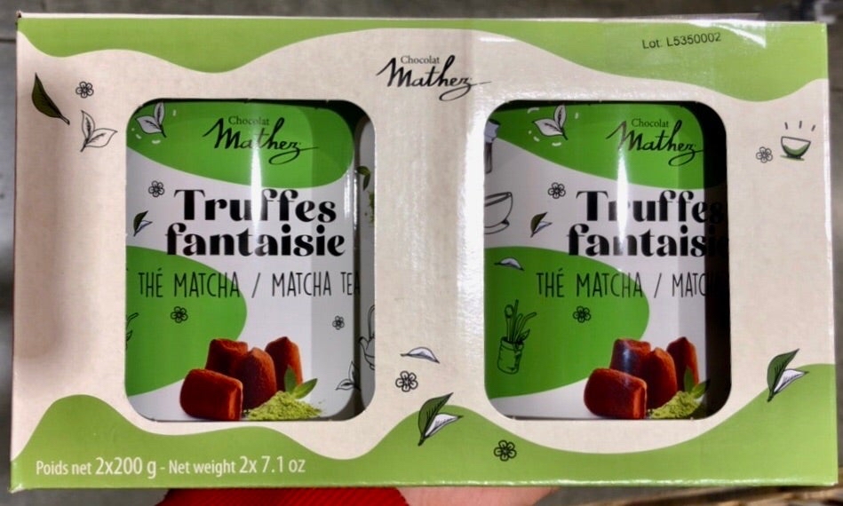 日本Costco限時特價優惠中 森阪抹茶松露巧克力 200gx 2罐