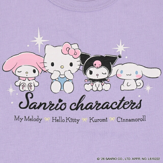 🆕【⭐訂購⭐】日本直送 🇯🇵🌀#Sanrio 蕾絲邊 長袖Tee［2款選］🌀 [ELIA-0094][261013]