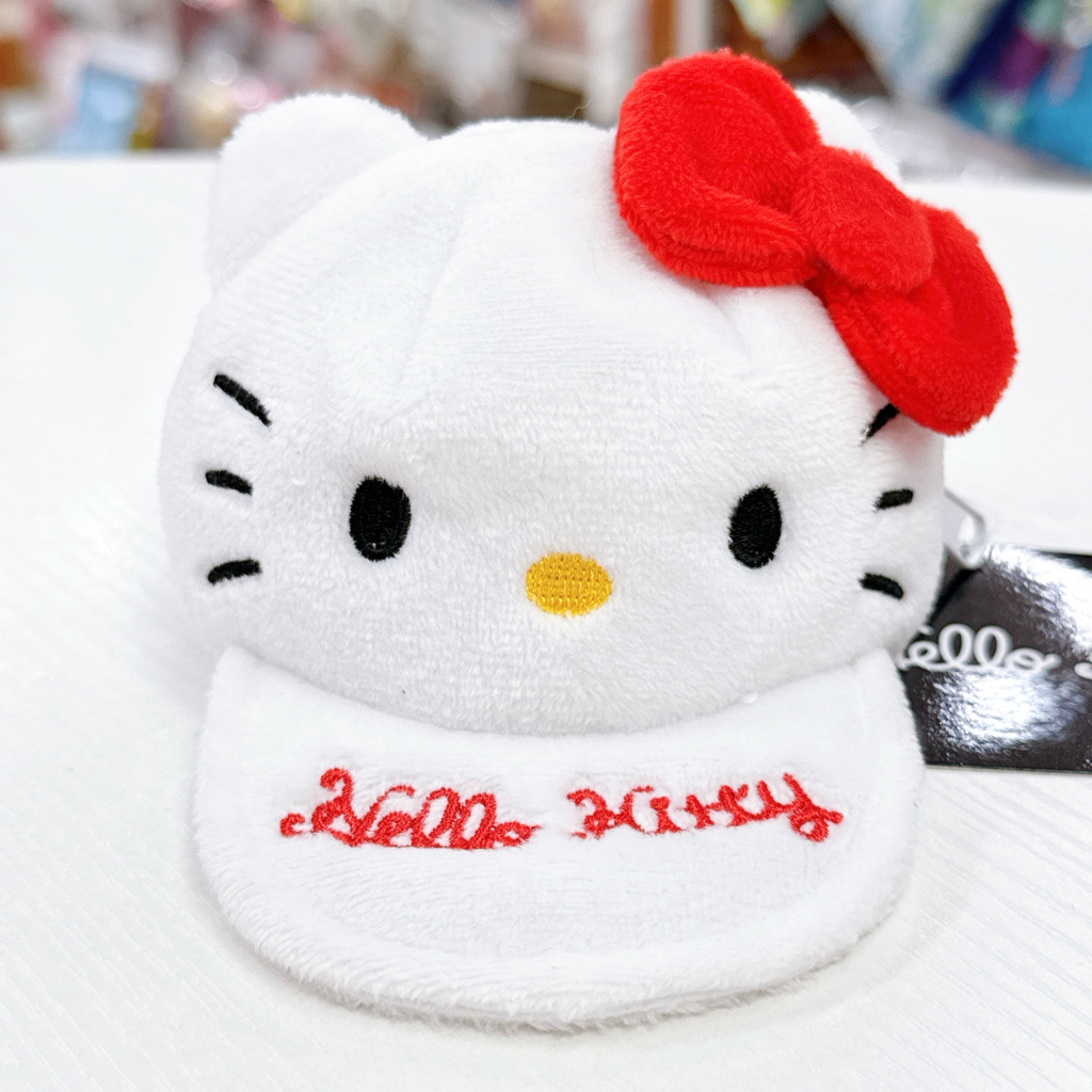 日本版Hello Kitty帽型掛袋 可掛袋 可當散銀包或放耳機雜物