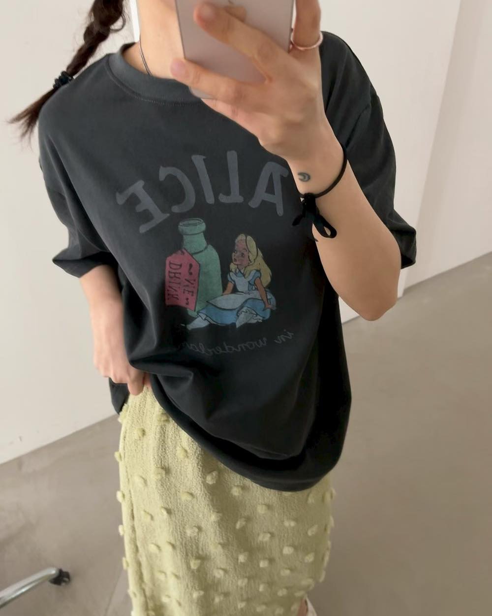 Alice print tee