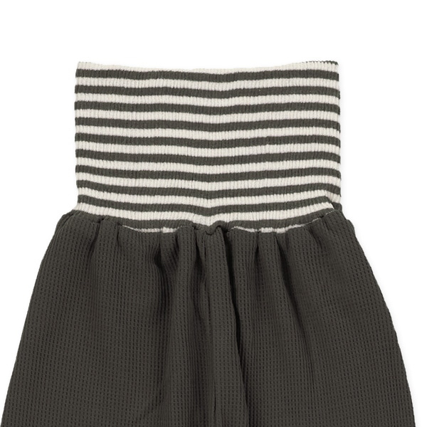 🇯🇵預訂 日本直送🇯🇵愛心條紋華夫格包腹束腳長褲兩件套（四季款）