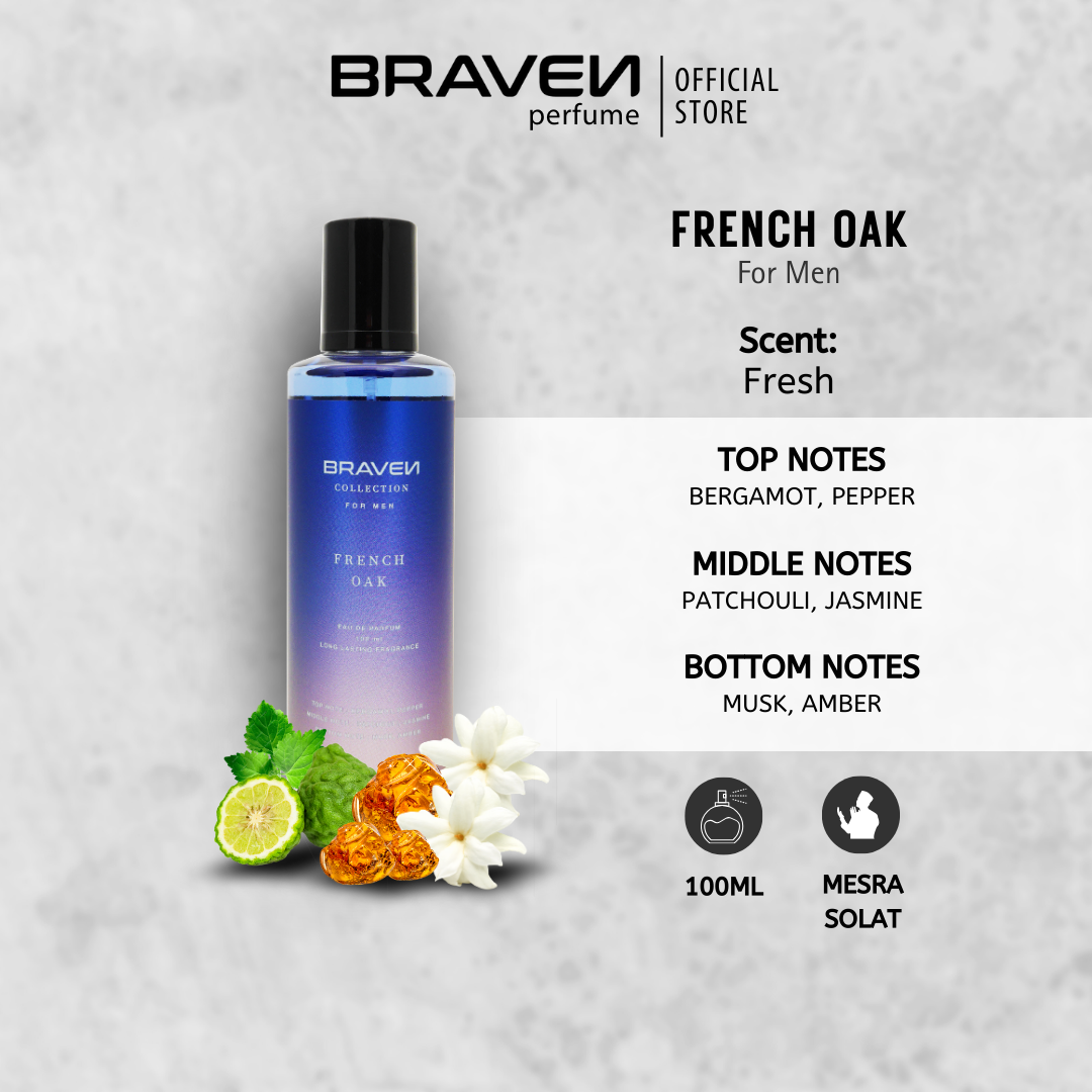 Braven Perfume - French Oak 100ml