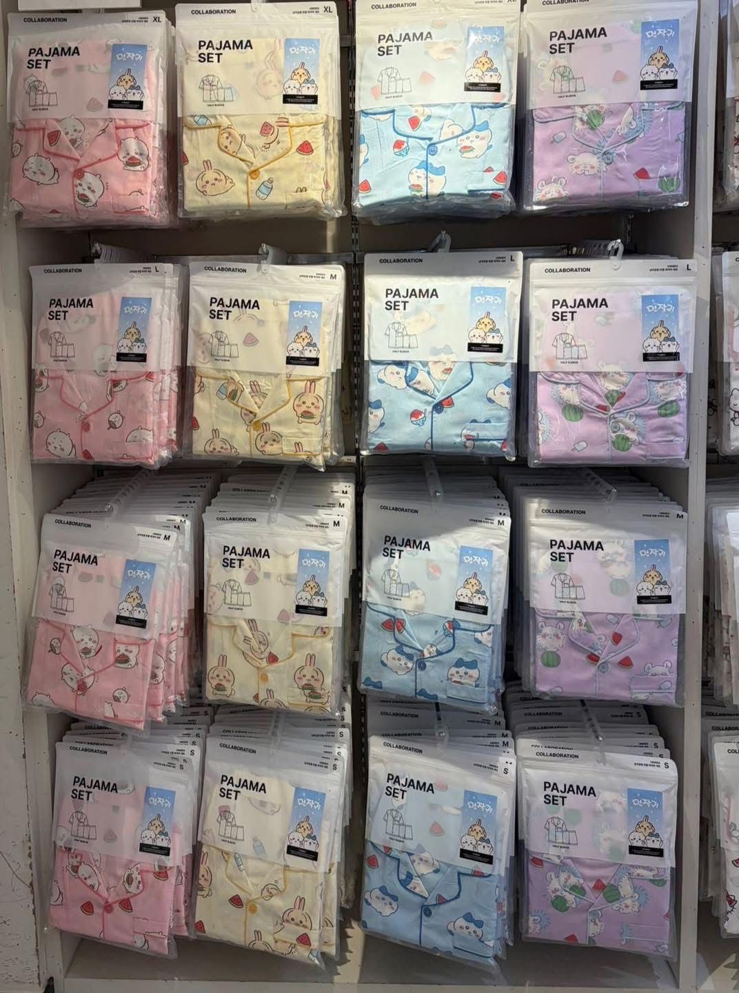 🇰🇷韓國人氣SPAO x Chiikawa 涼感睡衣系列💕