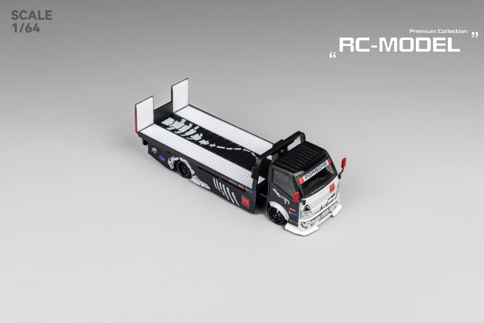 PRE-ORDER Mega Gear 1/64 MG Trailer Bone Dragon Metallic Black