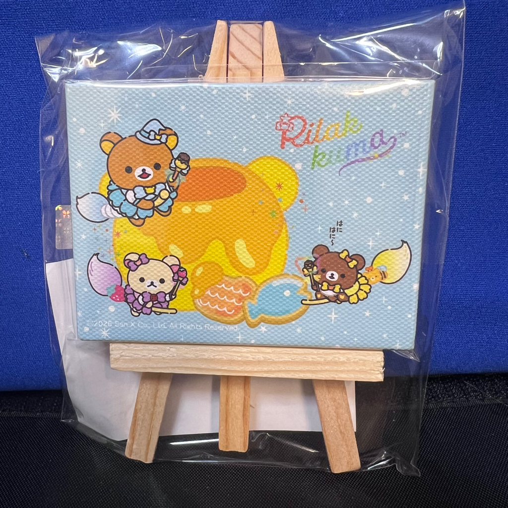 鬆弛熊銀座pop up店 迷你限定附小木架畫(全5款)
