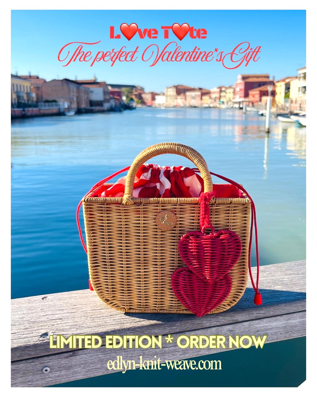 RATTAN - LOVE Tote
