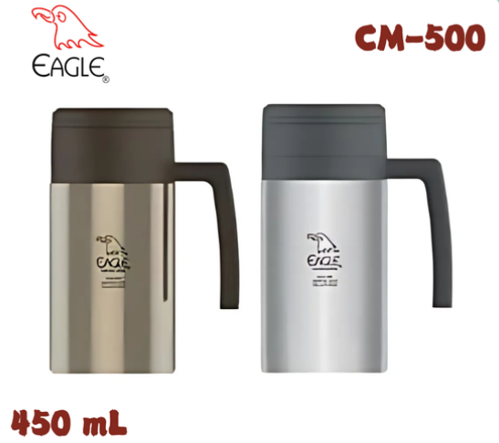 CM-500/B0.5L/EAGLE不鏽鋼 保溫耳杯