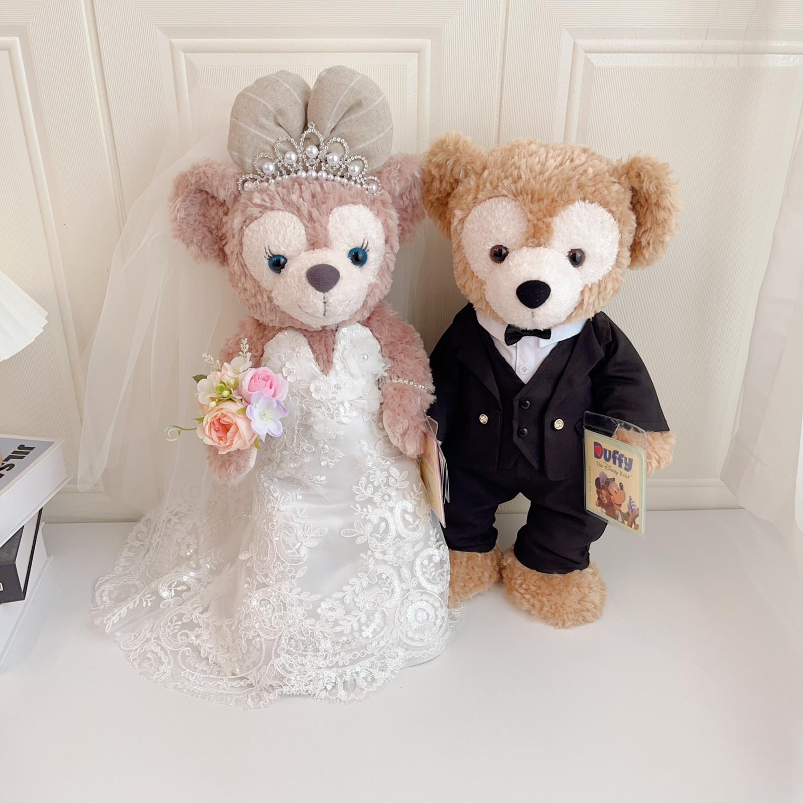 (非現貨)$1388duffy & shelliemay 結婚公仔