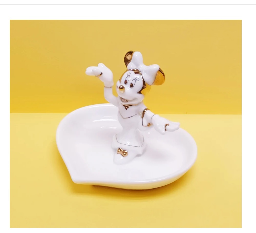 BONE CHINA TRAY 骨瓷收納托盤 Minnie Mouse  (KD-2)