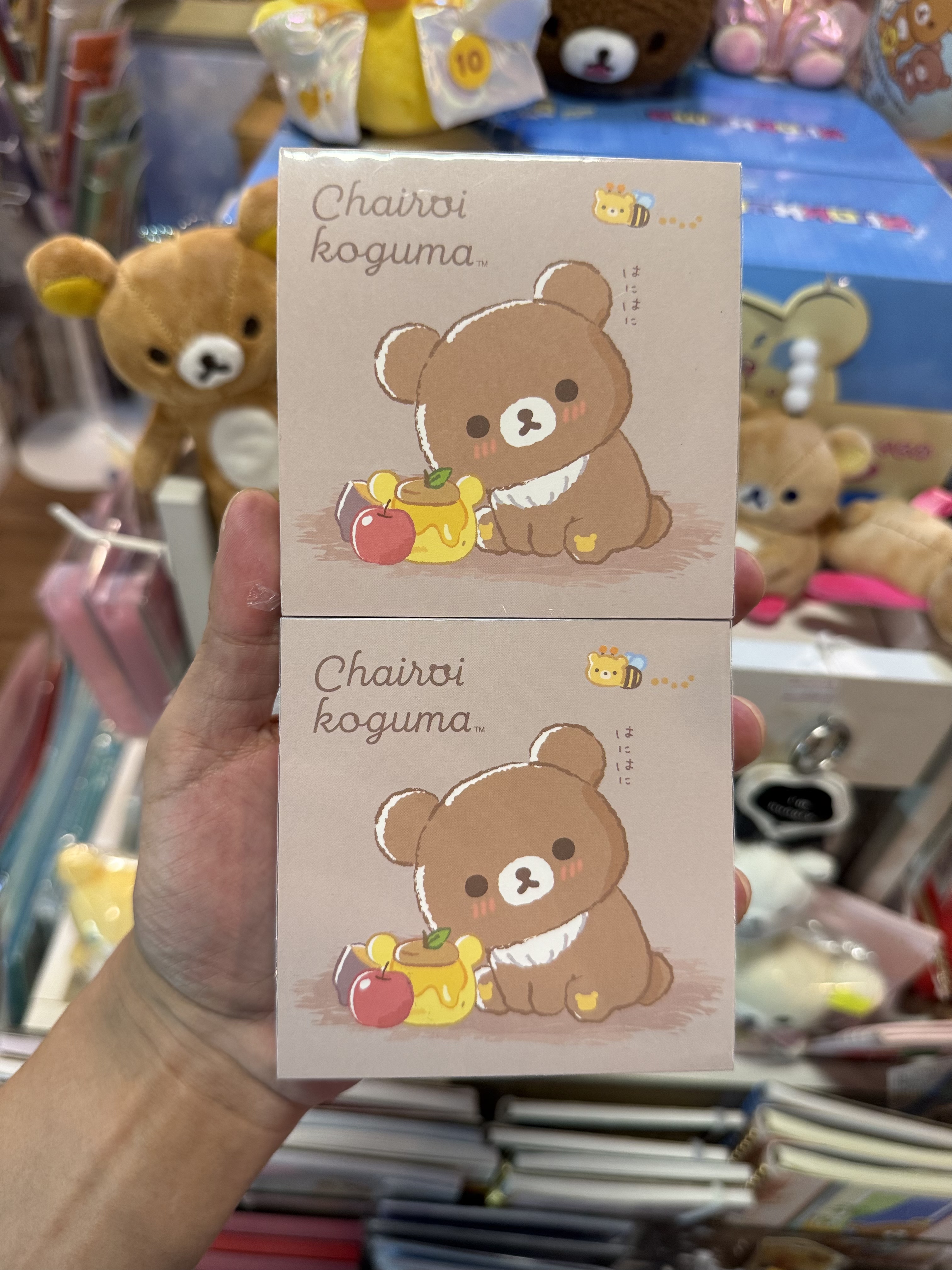《現貨》全新日本專店限定小熊10週年 小熊memo