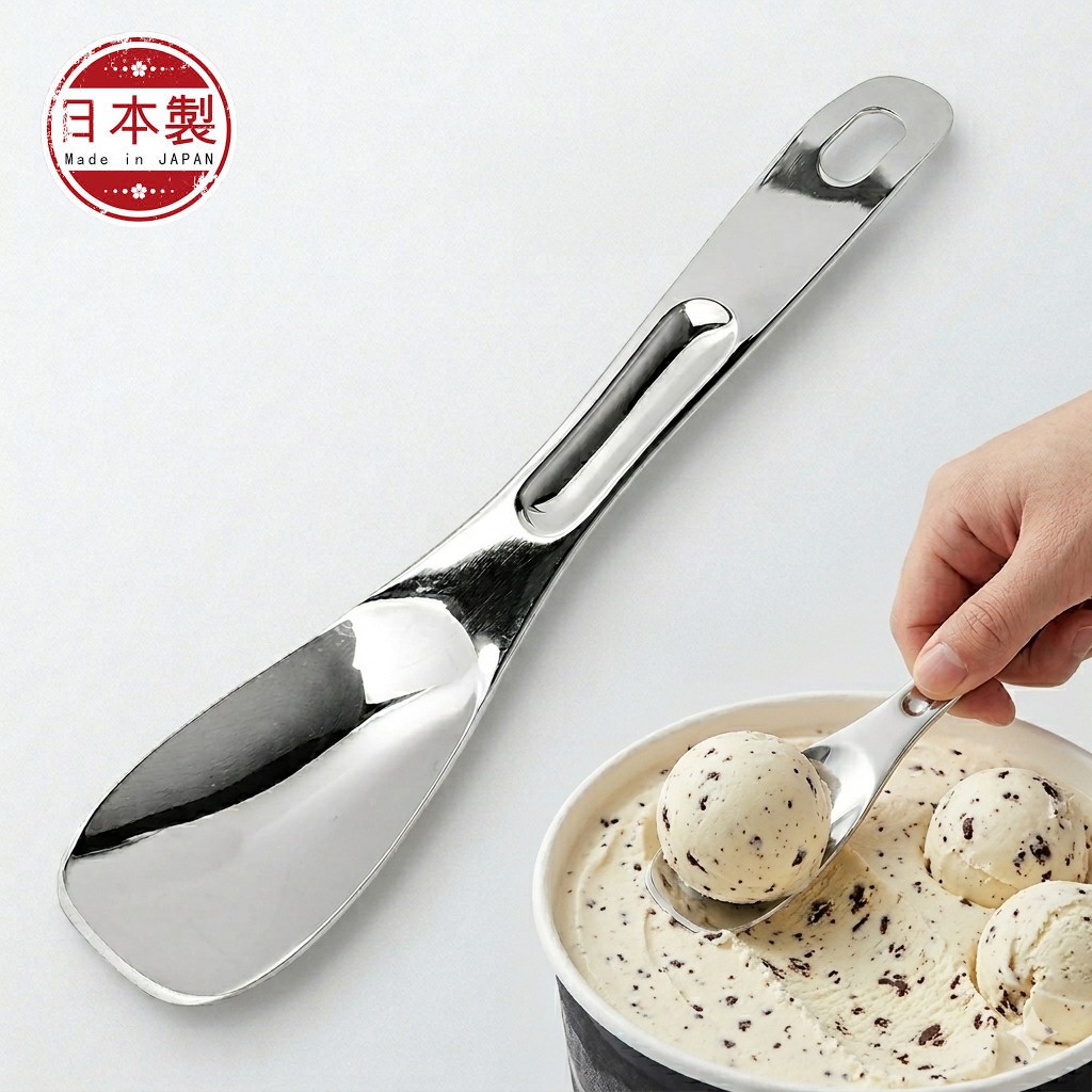 🔥🔥【日本製《YUKIWA》18-8 不鏽鋼雪糕勺】