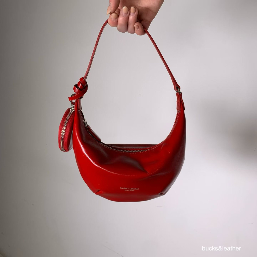 【26SS】預訂_可愛迷你月牙包 My Mini by Bucks & Leather