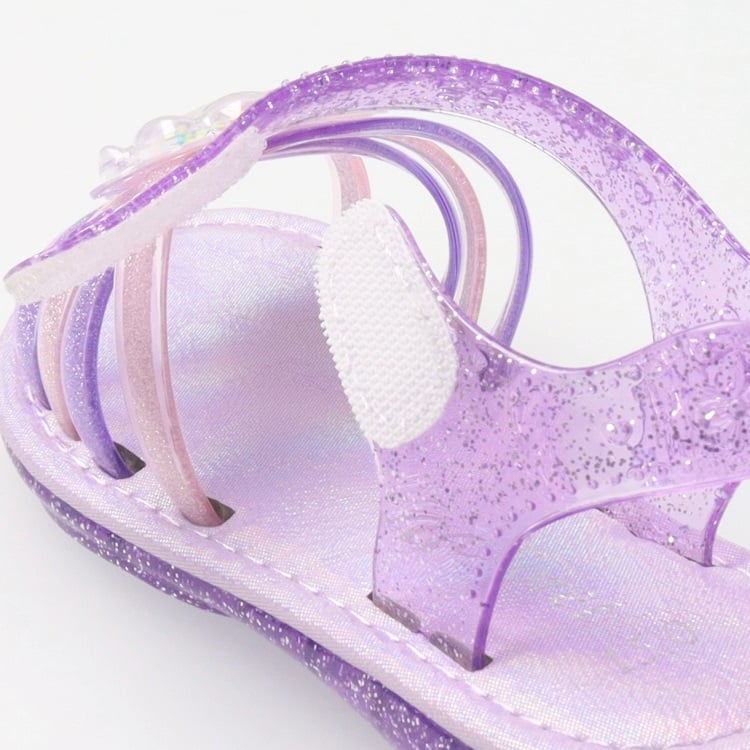 🆕【⭐訂購⭐】 🇯🇵日本直送🌀閃亮心形亮片貝殼 透明涼鞋［2款選］🌀[ELDA-0210][260522]