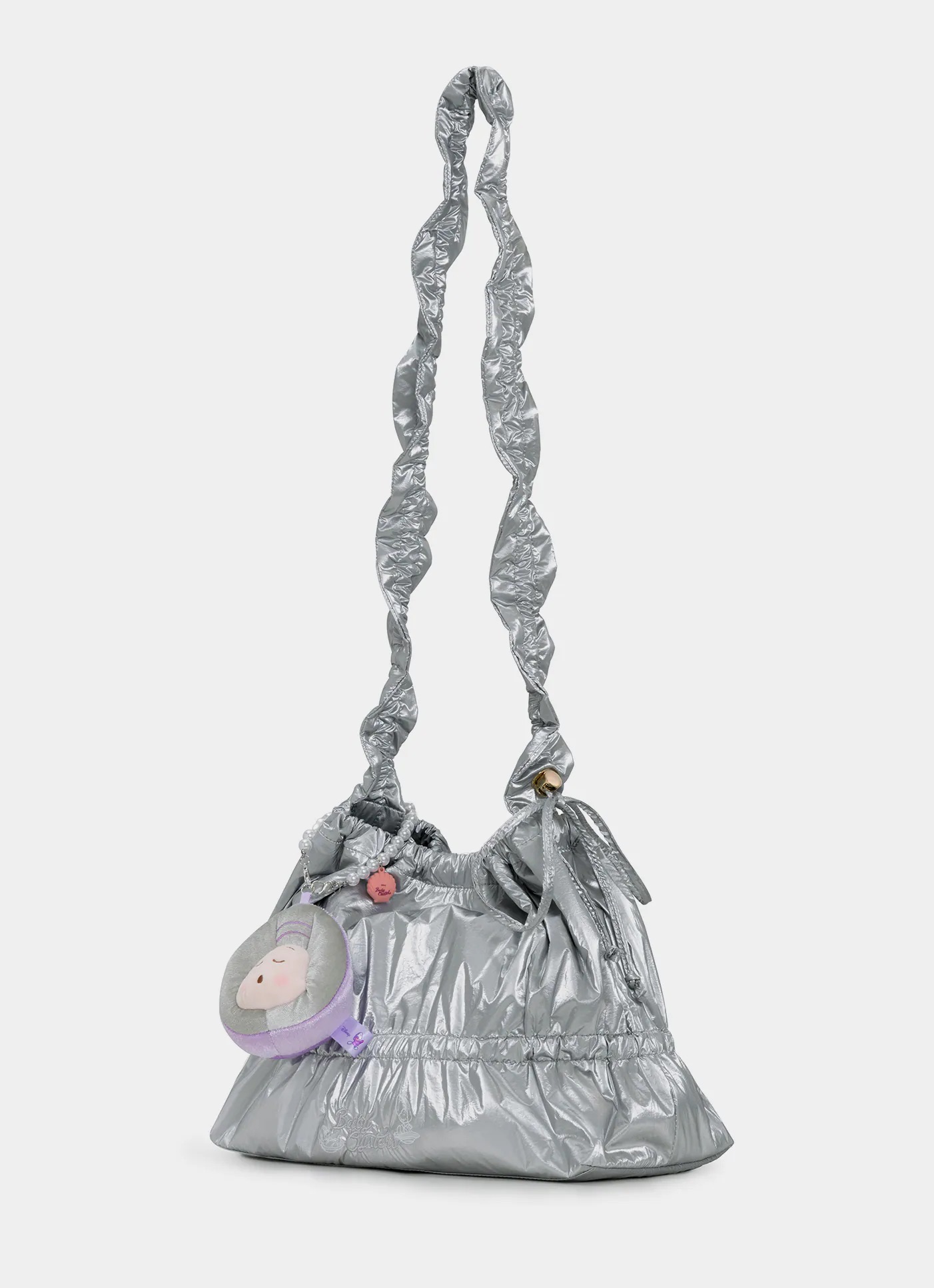 📦訂購 台灣代購 Disney 迪士尼 愛麗絲夢遊仙境 Baby Oysters 生蠔BB 方形抽繩肩背包