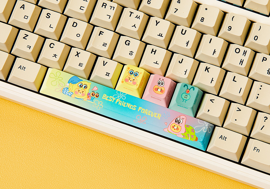 海綿寶寶 X Kakao Friends 鍵帽 (一套四個)