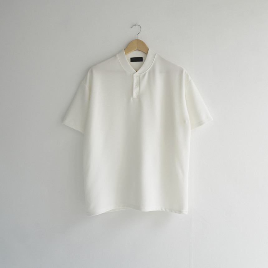 BEST | 🇰🇷亨利領3鈕扣Tee 