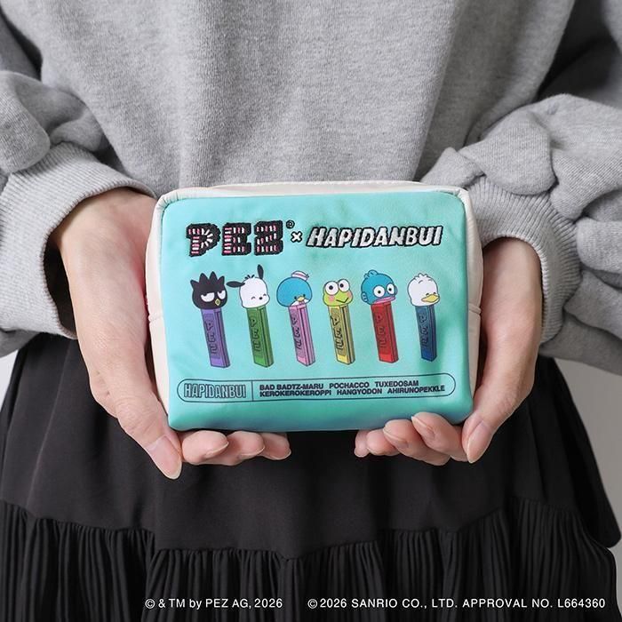 日本預訂📍日本PEZ×HAPIDANBUI得意系列 - 拉鏈袋仔
