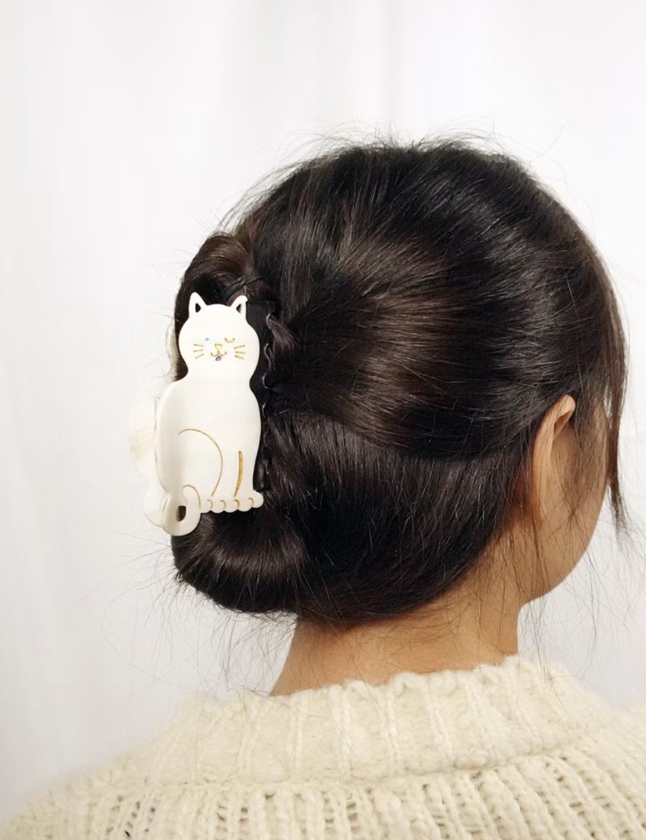 小白貓 抓夾 鯊魚夾