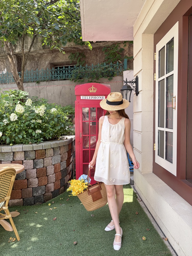 Fleur Embroidered Dress